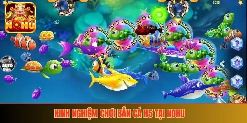 Kinh nghiệm chơi Bắn Cá H5 tại nohu